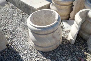 پایه ستون سنگی تراورتن