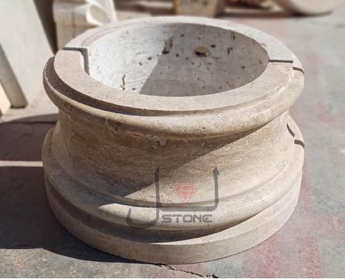 پایه ستون تراورتن