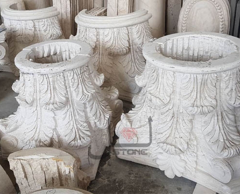 سرستون گلبرگ تراورتن